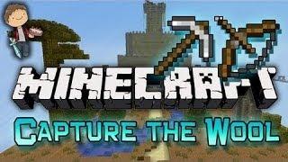 Minecraft: Capture The Wool Mini-Game Part 1 of 2 w/Mitch, Jerome, and Ryan!