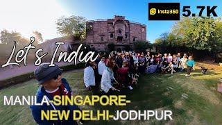 MANILA to INDIA #travel #Insta360 #india