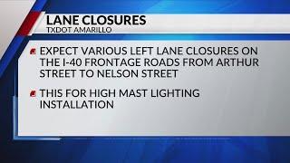 TxDOT Amarillo ‘Know Before You Go’ report for the week of March, 10