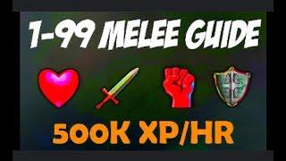 RS3 | RuneScape3 | Attack Melee 1-99 Guide | 2024