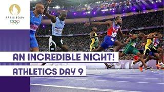 An Incredible Night on the Track! ‍️‍️ | Athletics Day 9 | #Paris2024 Highlights