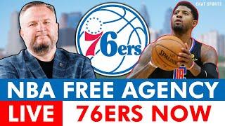 Philadelphia 76ers NBA Free Agency 2024 Live