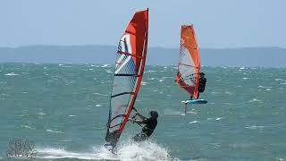 Wellington Point Qld Wing foiling Win foiling Wind Very windy