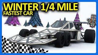 Forza Horizon 5 : FASTEST Winter Drag Car!!