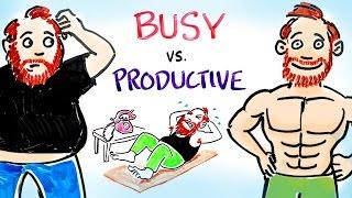 Busy People vs. Productive People