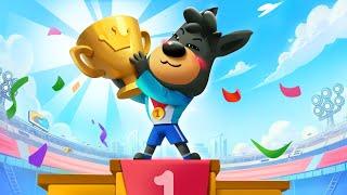 Dobie's Fun Sports Day | Kids Cartoons | Police Cartoon | Sheriff Labrador