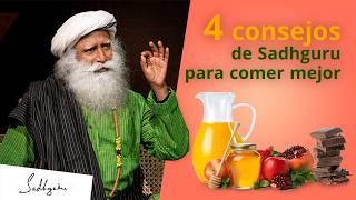 4 consejos para comer bien | Sadhguru Español, voz doblada con IA