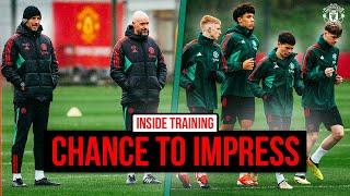 Erik Gives Youngsters Chance To Impress  | INSIDE TRAINING