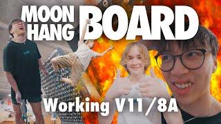 HANG BOARD PR & MOON BOARD V11 | Toma and Loi