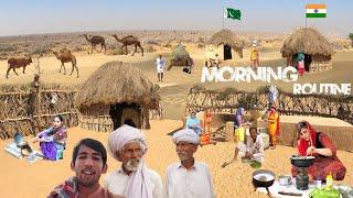 Morning Routine Of Desert Woman in Cholistan Pakistan | Shahzad Cholistani |