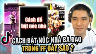 CÁCH BẬT NÓC NHÀ BÁ ĐẠO TRONG FF ĐÂY SAO ? | REACTION TIKTOK FREEFIRE