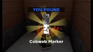 How to get COBWEB marker in FIND THE MARKERS Roblox [ Updated 2025 ]