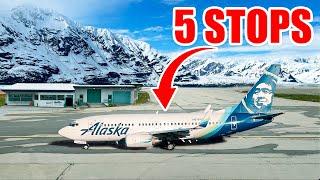 The MOST Unusual Flight in the USA (Alaska's Milk Run)