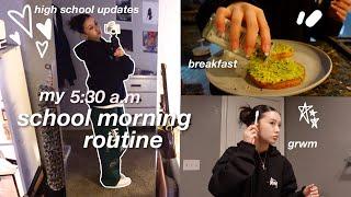 grwm: SCHOOL MORNING ROUTINE(9th grade)