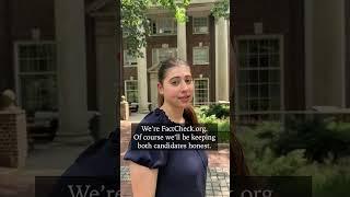 We're FactCheck.org. Of Course We Will Be Live Fact-Checking The Debate! #factcheck #debate