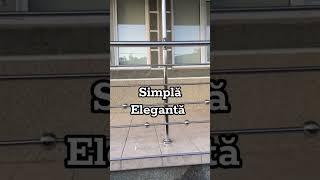 Balustradă din inox cu bile, model de balustradă pentru interior și exterior. Moldova