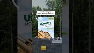  Home Building Checklist (for homeowners)