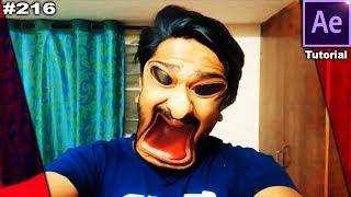Face warp demon effect - After Effects tutorial by Balu Prime