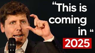 Sam Altman Reveals A.I In 2025 - (2025 AI Predictions)