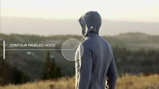 Pyrenees MX Hooded Shirt by PATH projects, for cold winter runs