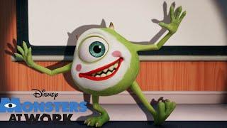 Mike's Comedy Class  | Monsters At Work | Disney Channel UK