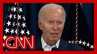 Biden speaks out about the shooting at Trump rally