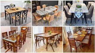 Dining Table: 100 Latest Wooden dining table & chair design | Modern Dining Table Set Designs - 2025