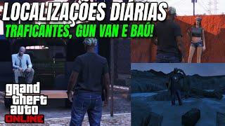 LOCAL DA GUN VAN, TRAFICANTES E BAU DO NAUFRAGIO GTA ONLINE 04 02 2024