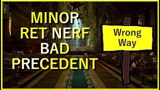 Another Minor Nerf To Retribution Paladins | The War Within