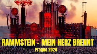 RAMMSTEIN 'MEIN HERZ BRENNT' Live in Praha Letnany 2024