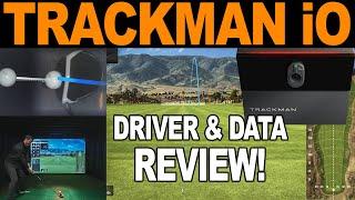 TRACKMAN iO - Driver Review & FULL Club Data Info (Trackman Golf Simulator)