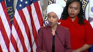 Illhan Omar repeating Trump Slang