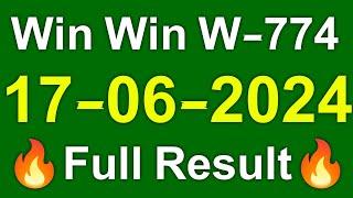 Kerala Win Win W-774 Result Today On 17.06.2024 | Kerala Lottery Result Today.