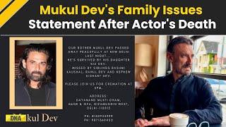 Mukul Dev Death: Rahul Dev Issues 1st Statement After Brother's Demise, Last Rites To Be Held In....