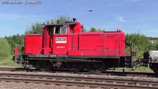 Unschlagbarer Diesel Sound einer V60 Diesellokomotive