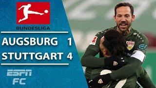 Stuttgart pummels Augsburg to end winless run | ESPN FC Bundesliga Highlights