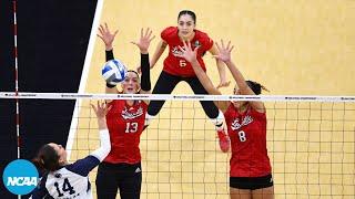 Record 66-POINT SET 2 in 2024 NCAA volleyball championship | FULL SET