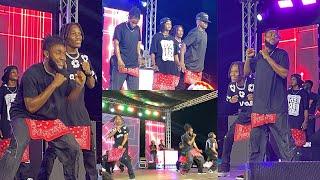 Millitants Dance Family Energetic  Performance on Stage to Challenge Endurance Grand & Demzy Baye