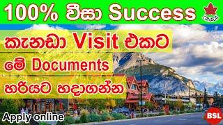 Canada visa requirement for Sri Lanka 2024 | කැනඩා විසිට් වීසා 100% success | Beyond Sri Lanka