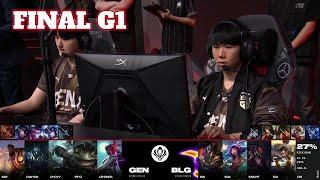 GEN vs BLG - Game 1 | Grand Finals LoL MSI 2024 | Bilibili Gaming vs Gen.G G1 full game