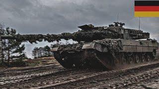 The crew of a Russian T-90M tank was destroyed by fire when bombarded by a German LEOPARD 2A6