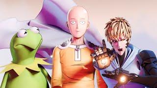 Kermit Vs Saitama [Blender Animation]