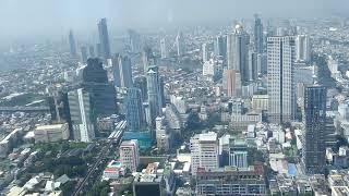 Tajlandia, Bangkok - widok z MahaNakhon  04.11.2019