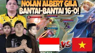 ALBERT NGAMUK PARAH 16-0 PAKE NOLAN !! INDONESIA VS VIETNAM MATCH 2 - IESF ASIA TENGGARA