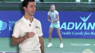 Tennis - How to Handle a High Backhand