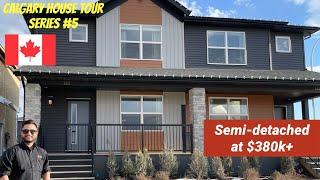 Canadian house tour #5 - $387,000 semi-detached home in Calgary (Alberta, Canada)