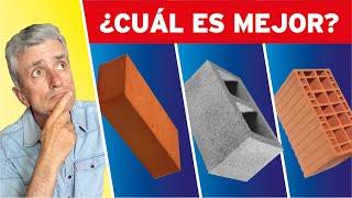  3 Tipos de LADRILLO: Cuál es Mejor para la Construcción de Casas?