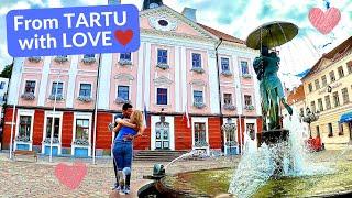 TARTU The Second Largest CITY in ESTONIA - University, Cathedral & The National Estonian Museum