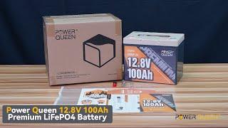 Unboxing Power Queen 12V 100Ah Premium