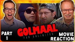 GOLMAAL: FUN UNLIMITED Movie Reaction Part 1/3 | Ajay Devgn | Arshad Warsi | Sharman Joshi